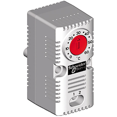 Schneider Electric Thermostats, 250V ac, 68mm x 33mm x 44mm