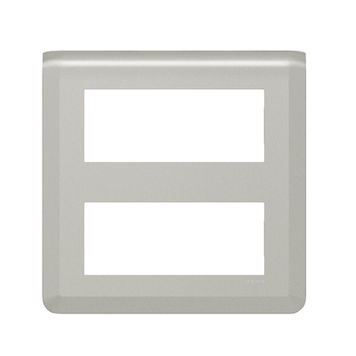 Legrand White 2 Gang Plastic Faceplates & Mounting Plates