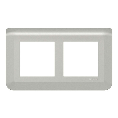 Legrand 2 Gang Faceplate & Mounting Plate