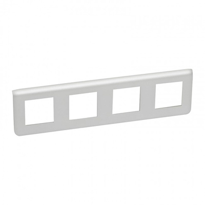 Legrand 4 Gang Faceplate & Mounting Plate