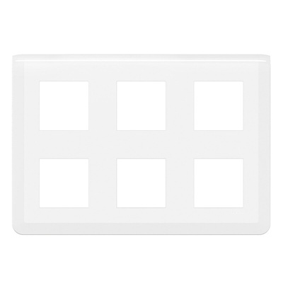 Legrand White 2 Gang Faceplate & Mounting Plate