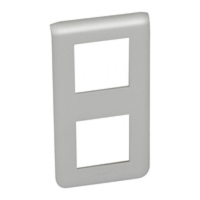 Legrand 2 Gang Faceplate & Mounting Plate