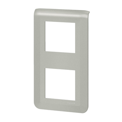 Legrand 2 Gang Faceplate & Mounting Plate