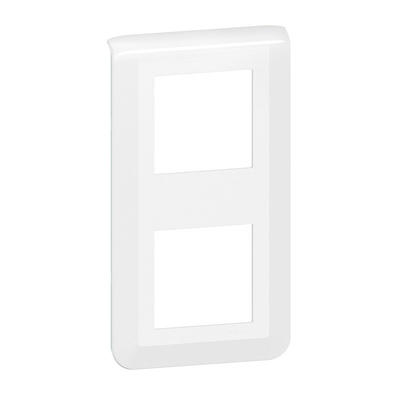 Legrand White 2 Gang Faceplate & Mounting Plate