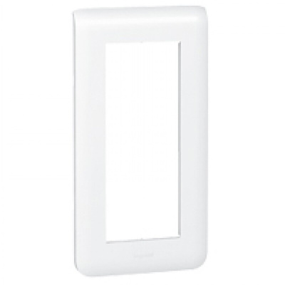 Legrand White 5 Gang Faceplate & Mounting Plate