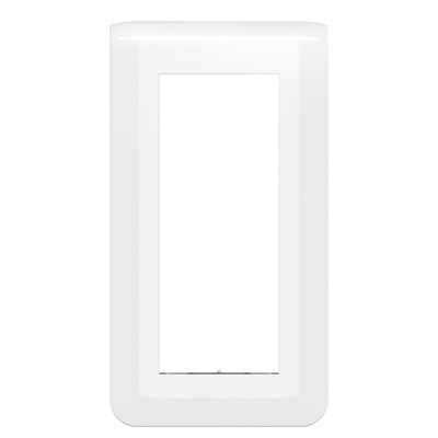 Legrand White 5 Gang Faceplate & Mounting Plate