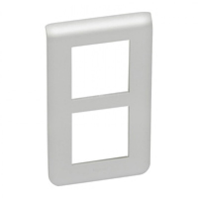 Legrand 2 Gang Faceplate & Mounting Plate