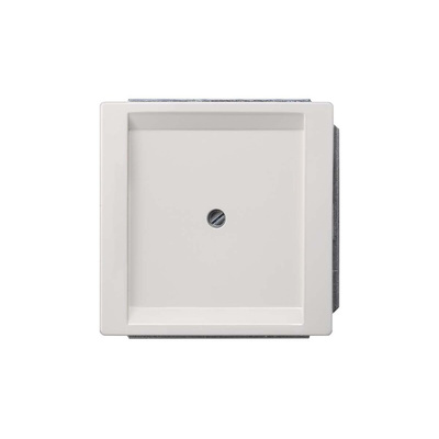 White 1 Gang Blanking Plate, Plastic Delta