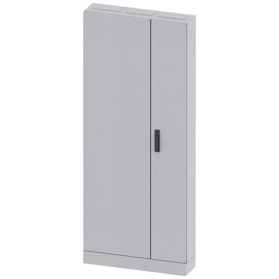 Siemens ALPHA 630 Series Steel Double-Door-Door Floor Standing Enclosure, Opaque Door, IP43, 1900 x 800 x 210mm