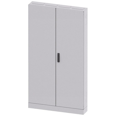 Siemens ALPHA 630 Series Steel Double-Door-Door Floor Standing Enclosure, Opaque Door, IP43, 1900 x 1050 x 210mm