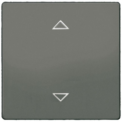 Siemens Grey Thermoplastic Faceplate & Mounting Plate