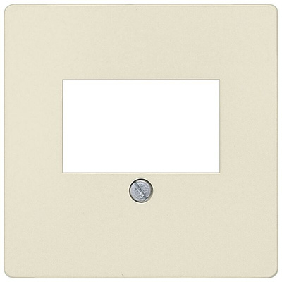 Siemens White 1 Gang Thermoplastic Buchse Cover Plate