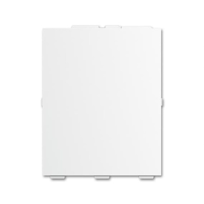 ABB White 6 Gang Cover Plate
