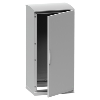 Schneider Electric Fibreglass Reinforced Polyester Single-Door-Door Floor Standing Enclosure, Opaque Door, IP44, 1250 x