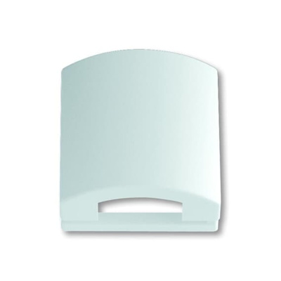 ABB White 1 Gang Plastic Kabel Cover Plate