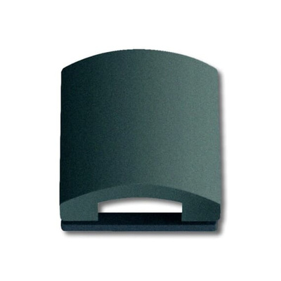 ABB Grey 1 Gang Plastic Kabel Cover Plate