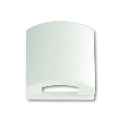 ABB White 1 Gang Plastic Kabel Cover Plate