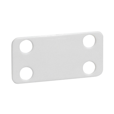 Legrand White Plastic Faceplate