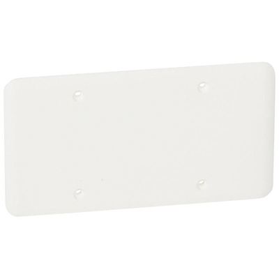 Legrand White 2 Gang Plastic Cover Plate