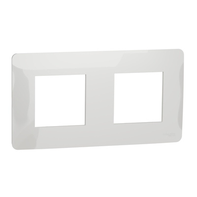 White 2 Gang Cover Plate Thermoplastic Cover Plate