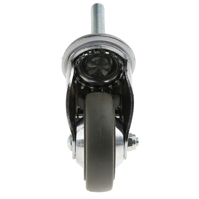Guitel Swivel Stem Swivel Castors, 70daN Load Capacity, 80mm Wheel Diameter
