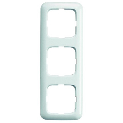 Busch Jaeger - ABB White 3 Gang Thermoplastic Mounting Frame
