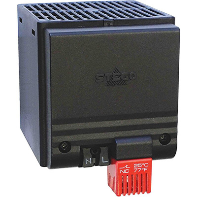 STEGO Enclosure Heater, 230V ac, 400W Output, 65°C, 105mm x 85mm x 118mm