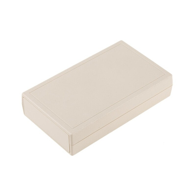 RS PRO White ABS Handheld Enclosure, Integral Battery Compartment, 116.84 x 69.85 x 25.4mm