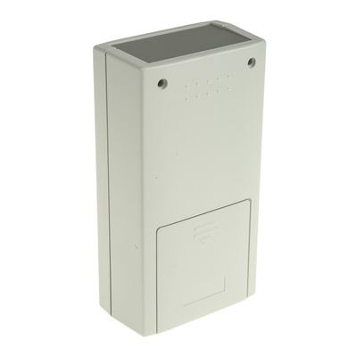 RS PRO Grey, Polystyrene Handheld Enclosure, Integral Battery Compartment, Display Window, IP64, 150 x 80 x 45mm
