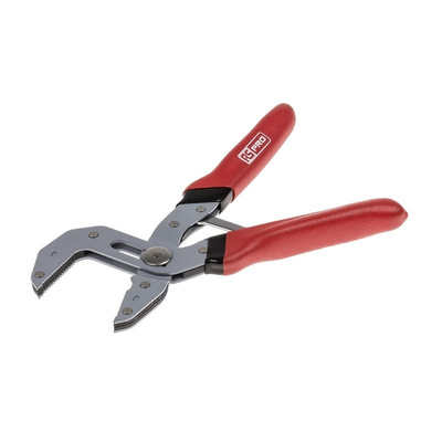RS PRO Steel Plier Wrench Water Pump Pliers, 177.8 mm Overall Length