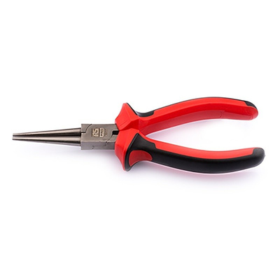 RS PRO Steel Pliers Round Nose Pliers, 160 mm Overall Length