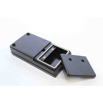 RS PRO ABS Hand Held Enclosure, Integral Battery Compartment, IP65, 130 x 68 x 25mm