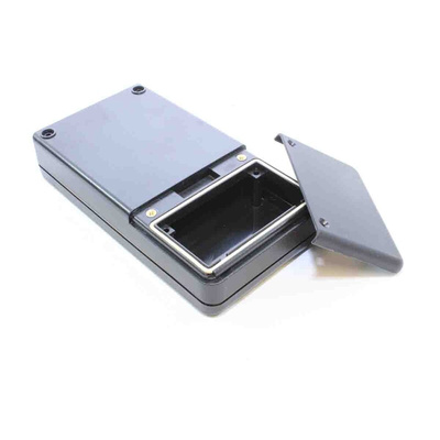 RS PRO ABS Hand Held Enclosure, Integral Battery Compartment, IP65, 160 x 84 x 30mm