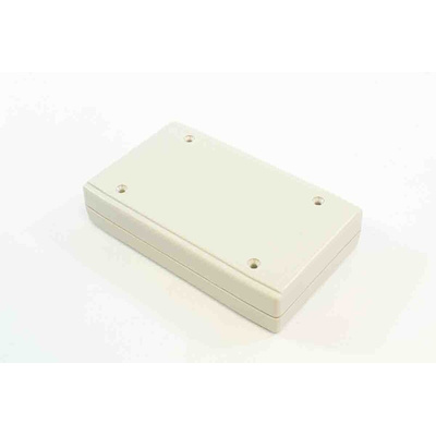 RS PRO Beige ABS Hand Held Enclosure, Integral Battery Compartment, IP65, 120 x 70 x 25