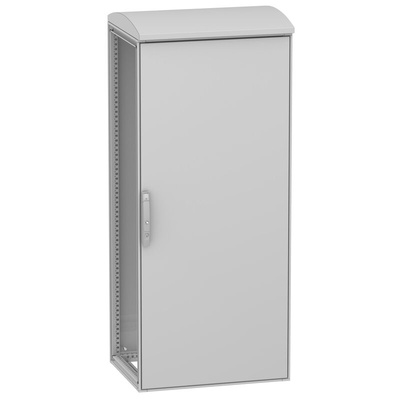 Schneider Electric NSYSFHD Series Steel Single-Door-Door Floor Standing Enclosure, Opaque Door, IP55, 2062 x 800 x 430mm