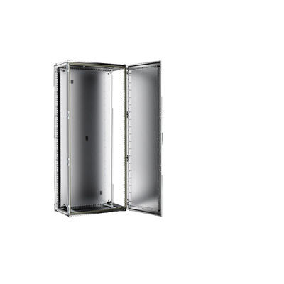 Rittal VX25 Series Sheet Steel Single-Door-Door Floor Standing Enclosure, Opaque Door, IP55, 2000 x 800 x 600mm