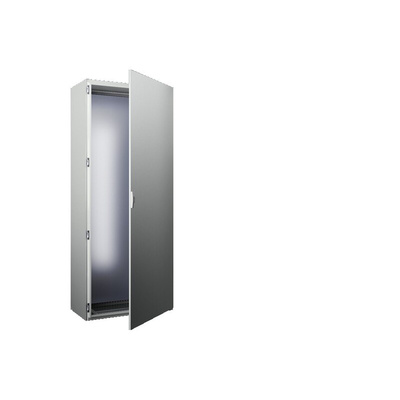 Rittal SE Series Sheet Steel Single-Door-Door Floor Standing Enclosure, Opaque Door, IP66, 2000 x 800 x 600mm