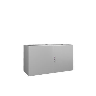 Rittal TP Series Sheet Steel Double-Door-Door Floor Standing Enclosure, Opaque Door, IP55, 675 x 1200 x 500mm