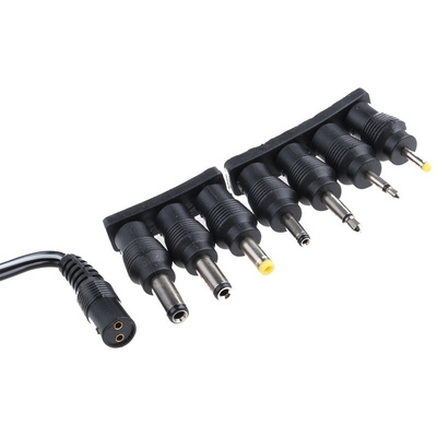 Ansmann, 7.2W Plug In Power Supply 3 V dc, 4.5 V dc, 5 V dc, 6 V dc, 7.5 V dc, 9 V dc, 12 V dc, 600mA, Level V