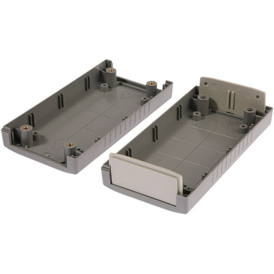 RS PRO Grey ABS Instrument Case, 120 x 60 x 30mm