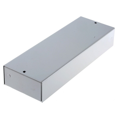 RS PRO Grey Cold Rolled Steel Instrument Case, 230 x 80 x 40mm