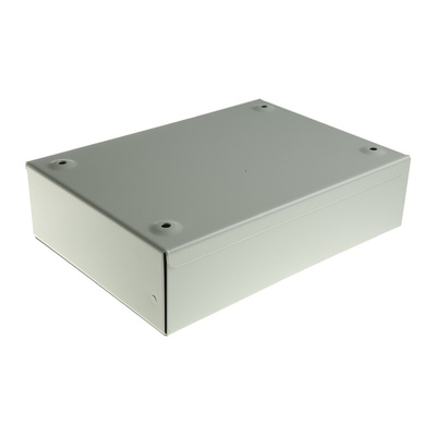 RS PRO Grey Cold Rolled Steel Instrument Case, 270 x 190 x 70mm