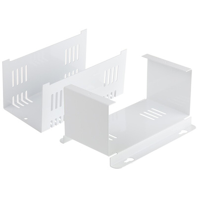 RS PRO White Cold Rolled Steel Instrument Case, 180 x 89 x 80mm