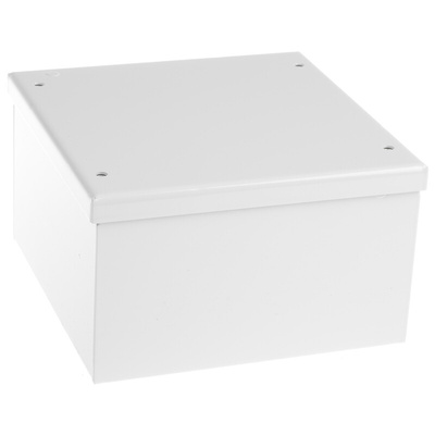 RS PRO Grey Cold Rolled Steel Instrument Case, 150 x 150 x 90mm