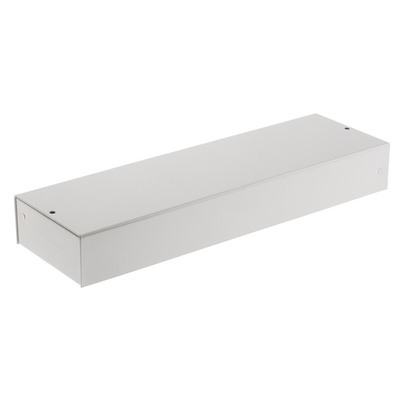 RS PRO Grey Cold Rolled Steel Instrument Case, 330 x 100 x 45mm