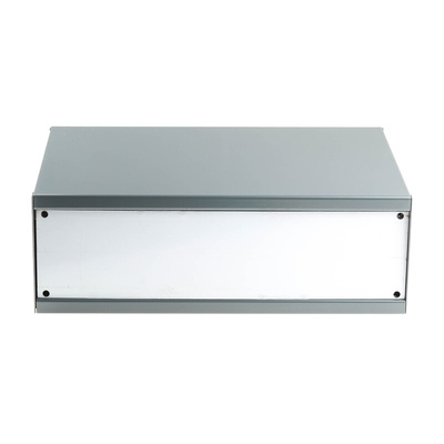 RS PRO Grey Cold Rolled Steel Instrument Case, 300 x 200 x 100mm