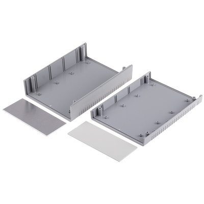 RS PRO Grey ABS Instrument Case, 190 x 140 x 60mm