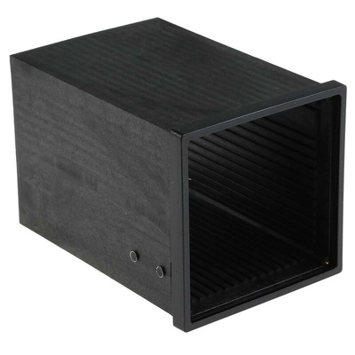 RS PRO Black Noryl Instrument Case, 96 x 96 x 138mm