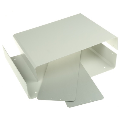 METCASE Unicase Grey Aluminium Instrument Case, 300 x 367 x 134mm