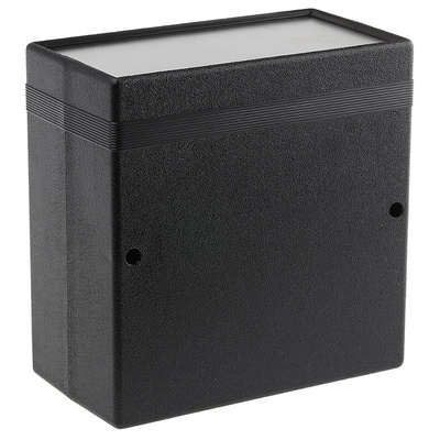 Hammond 1598 Black Flame Retardant ABS Instrument Case, 158.65 x 160.35 x 85.2mm